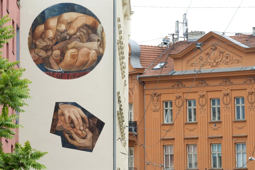 Alexey Klyuykov, Vasil Artamonov, Bez názvu (Pocta Diegu Riverovi)